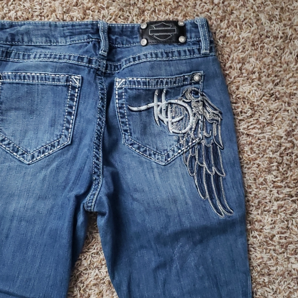 Harley-davidson  wing pocket design